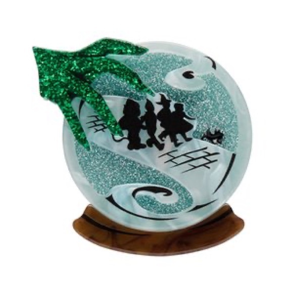 Crystal Ball Brooch - Erstwilder - Picture 2 of 5